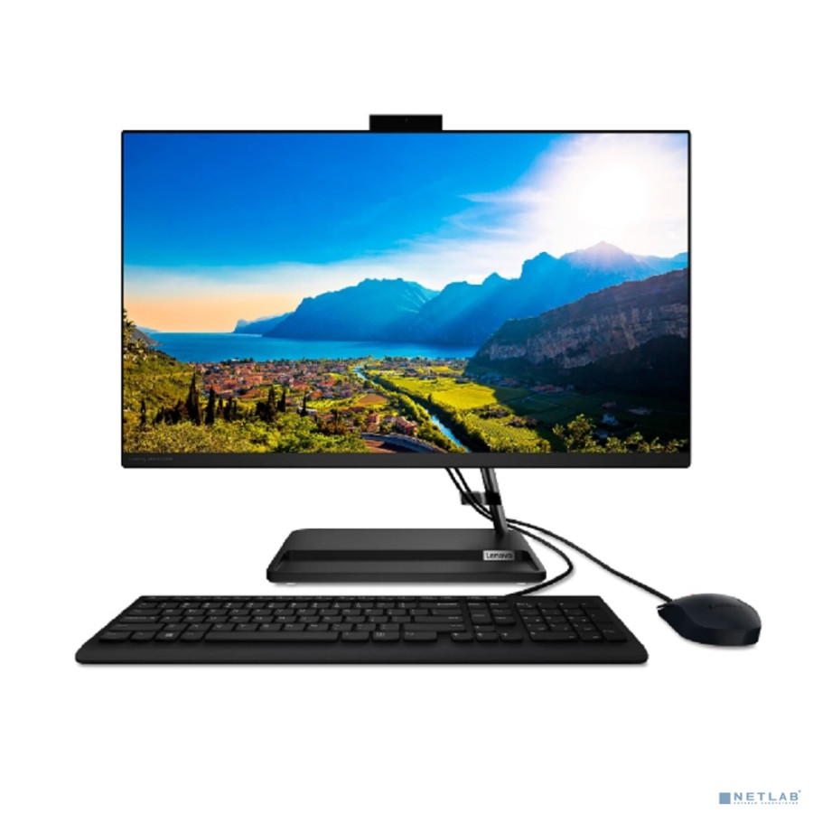 Lenovo IdeaCentre AIO 3 27ALC6 [F0FY00M5RK] Black 27" {FHD Ryzen 7 7730U(2Ghz)/16384Mb/512SSDGb/noDVD/Int:AMD Radeon/noOS + RU kbd, mouse USB}