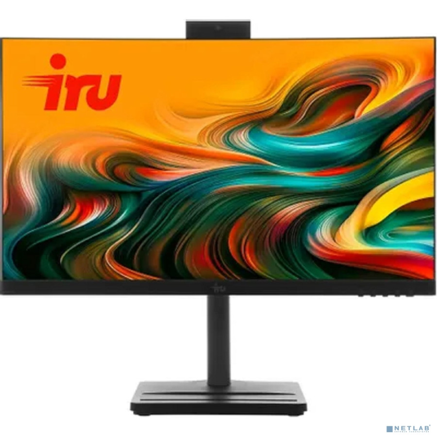 Моноблок IRU Tactio 24ID 24.5" Full HD i5 12450H (2) 16Gb SSD512Gb UHDG Windows 11 Pro 64 GbitEth WiFi BT 120W Cam черный 1920x1080 2077198